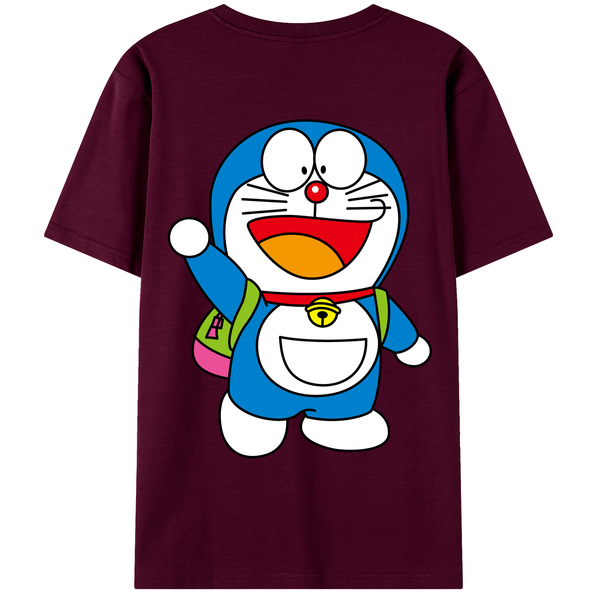 （画像用） ドラえもん Doraemon レディース半袖Tシャツ(バックプリント)
